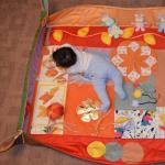 Как сшить развивающий коврик для малышей — оригинальные идеи